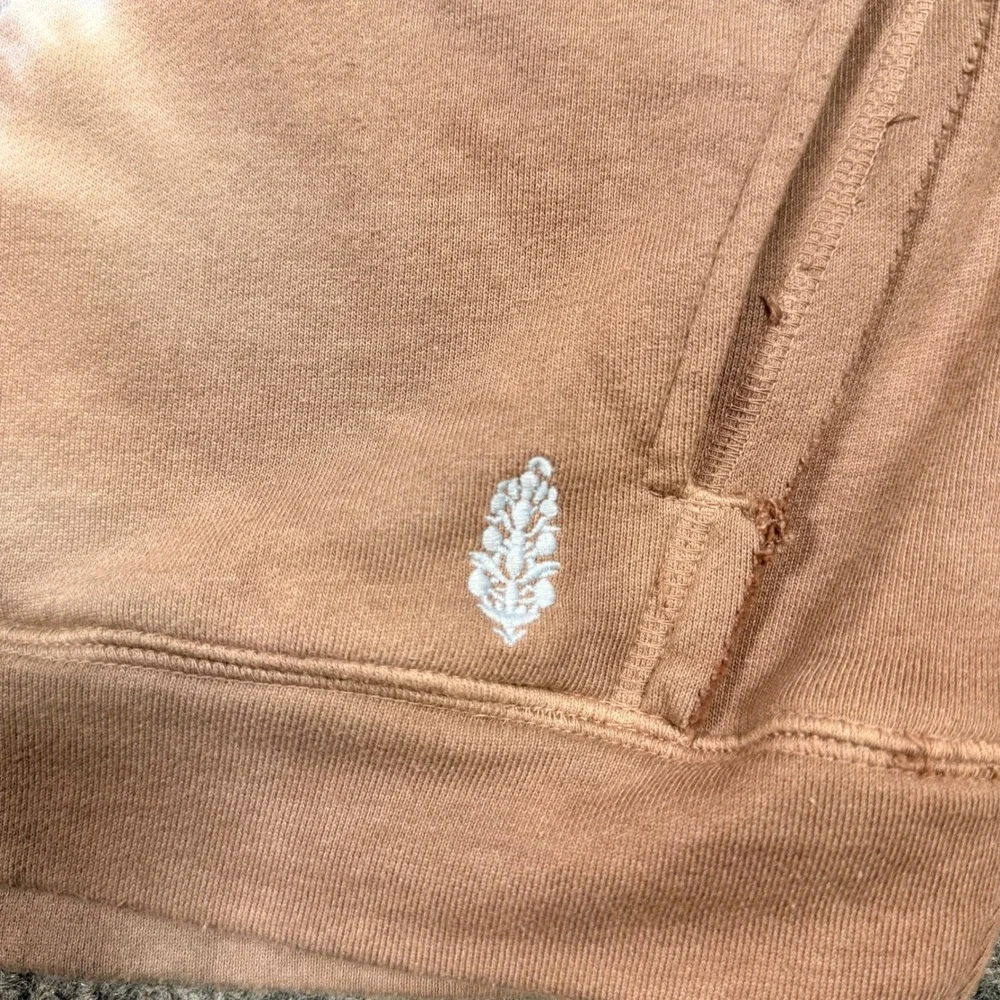 FP Movement Free People Tie Dye Sweatshirt Brown Purple Green Small